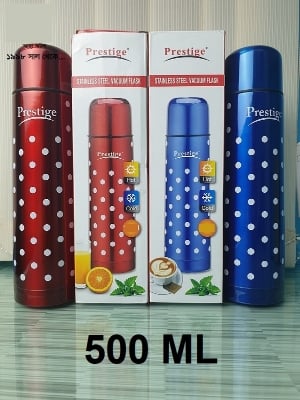 Picture of Mixed Color Metal Body Vacuum Flask 350-1000 ML (Hotpink1)