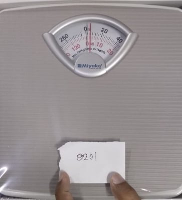 Picture of Miyako Personal Weight Machine Human Body Analog Weighing Scale Experience Accurate Tool into your daily routine and Efficient Weight Tracking (Miyako9201)