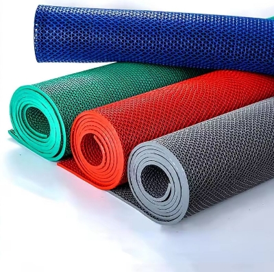 Picture of 1 PC 3x4 FT Anti Skid & Multipurpose Rubber Mat |HR |Bathroom Mat | Shower Mat | Carpet | Rugs | Rainmat | Swimming Pool Mat (Multicolor7MM)