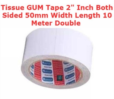 Picture of 1 PC Double Sided Gum Tape/Both Side Tape 2 inch 50MM (10METER)