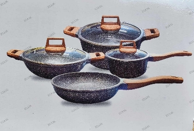 Picture of Kiam 7 pieces induction cookware set (Multicolor-Diecasting)