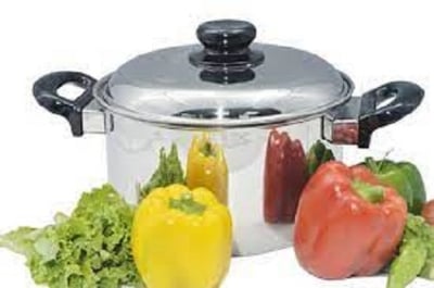 Picture of Stainless Steel Sauce Pan with SS Lid and Bakelite Handle 304 FOOD GRADE (Multicolor24CM)