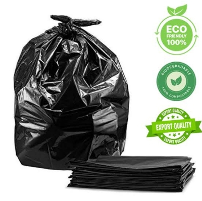 Picture of BLACK Moyla Felar Bag / Trash Bag / Poly Bag / Garbage Bag / Polibag (52"x 32") (Black25PCS)
