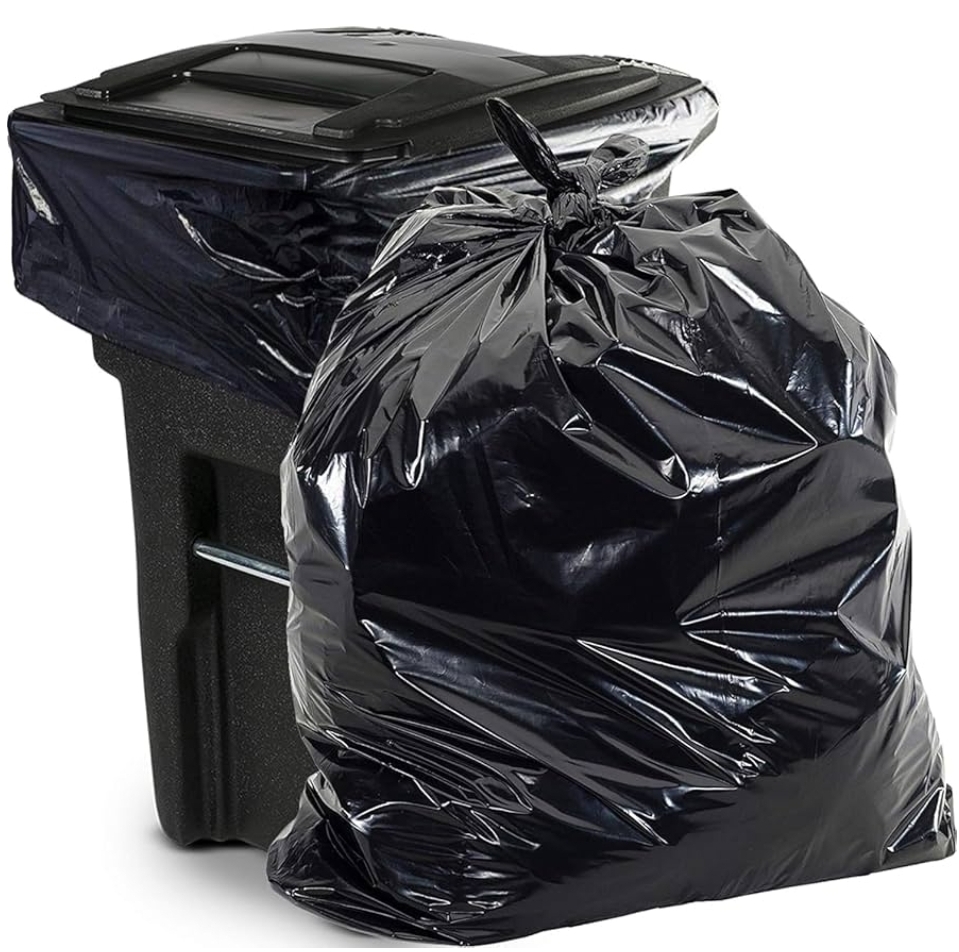 Picture of BLACK Moyla Felar Bag / Trash Bag / Poly Bag / Garbage Bag / Polibag (55 "x 35") (Black10PCS)