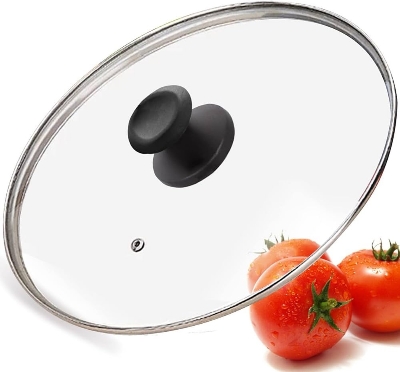 Picture of Glass Lid for Rice Cooker/Glass Lid for Korai/Glass Lid for Frying Pan/Glass Lid for Casserole (28CM)