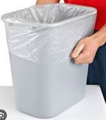 Picture of CLEAR Poly Bag / Trash Bag / Garbage Bag / Moyla Felar Bag / Polibag (52"x 32") (CLEAR10PCS)