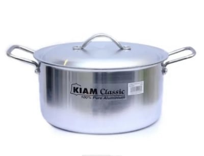 Picture of Kiam Aluminium Stockpot With Lid (32CM)