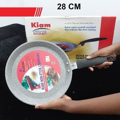 Picture of Kiam Dosa Tawa 26-30 CM (As per picture and size) (Grey28)
