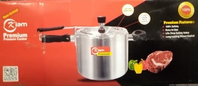 Picture of Kiam Premium Pressure Cooker (ORDER AS PER SIZES) (Silver6.5L)