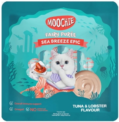 Picture of Moochie Treat for Cats and Kittens Tuna & Lobster Flavor 15G Pouch (5PCS)