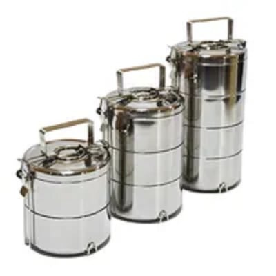 Picture of Stainless Steel Food Carrier 16CM 304 FOOD GRADE (Silver4BOWL)