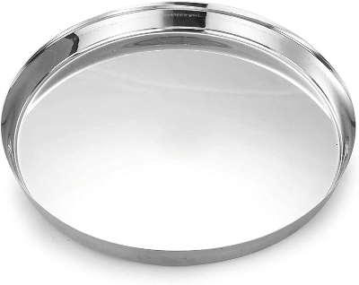 Picture of Stainless Steel Plate (Both side mirror) 304 FOOD GRADE (Silver26CM)