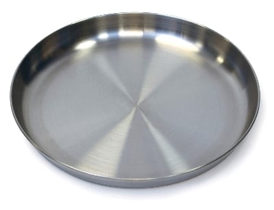 Picture of Stainless Steel Plate (Single side mirror) 304 FOOD GRADE (Silver26CM)