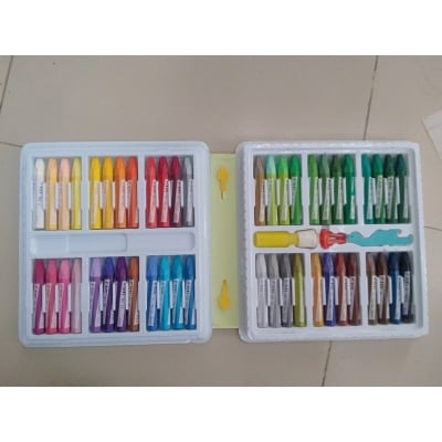 Picture of Joy Titi 48 Colour Oil pastel (Non-Toxic)-Multicolor