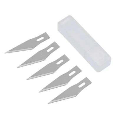 Picture of Blades for crafting cutter 5 pcs (only blade)-Silver