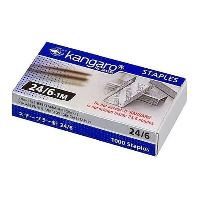 Picture of kangaro 24/6 Staples Pin 4 Box