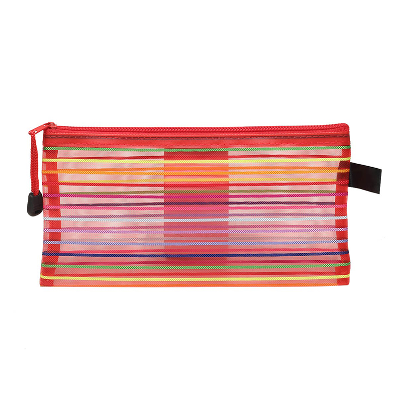 Picture of Pencil and Pen Net Bag 2 pcs-Multicolor