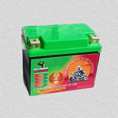 Picture of Motorcycle 12V 7AH Battery, Lithium-ion polymer cell, BMS Protction with 2 Year Guarantee
