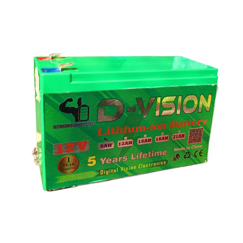 Picture of 12 Volt 15ah Battery D Vision  Lithium-ion cell BMS Protction with 1 Year Guarantee