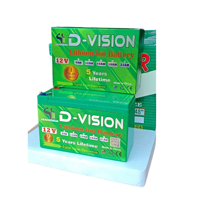 Picture of 12 Volt 18ah battery D Vision lithium-ion battery BMS Protection with 1 Year Gruntee