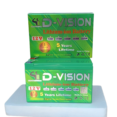 Picture of 12 Volt 18ah battery D Vision lithium-ion battery BMS Protection with 1 Year Gruntee