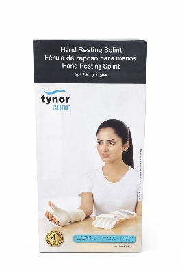 Picture of Tynor Premium Hand Resting Splint Ergonomic Wrist & Hand Support Brace for Recovery and Rehabilitation