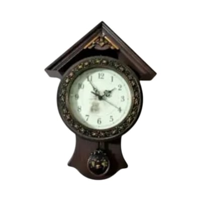 Picture of Classic Pendulum Wall Clock -Brown
