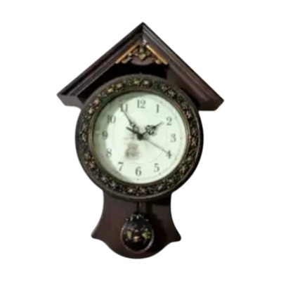Picture of Classic Pendulum Wall Clock -Brown