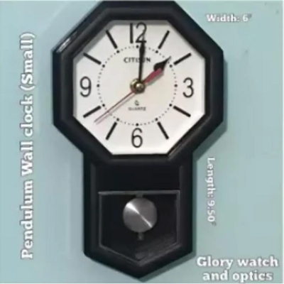 Picture of Classic Pendulum Wall Clock -Black