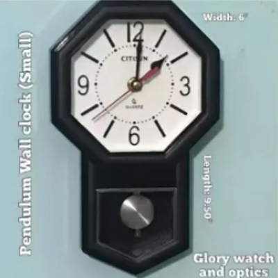 Picture of Classic Pendulum Wall Clock -Black