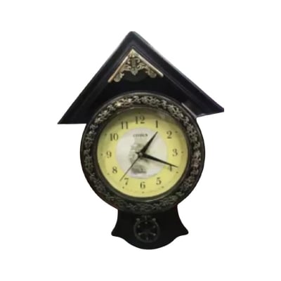 Picture of Classic Antique Mini Pendulum Wall Clock -Black