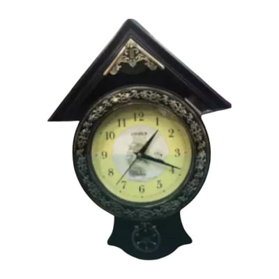 Picture of Classic Antique Mini Pendulum Wall Clock -Black