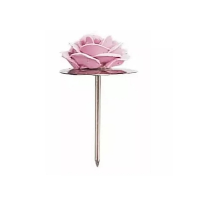 Picture of 1 Piece Stainless Steel Rose Stand for Cake Decoration -Silver