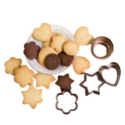 Picture of Cookie Cutter 12 Pieces -Silver