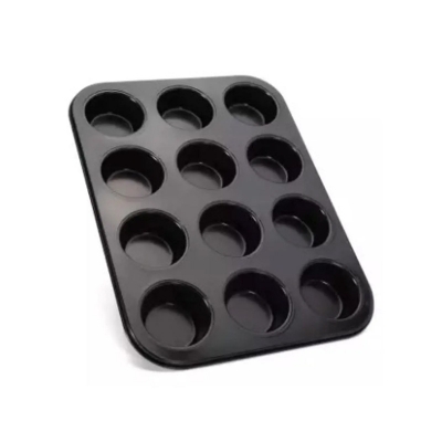 Picture of Cake Bake Mould -12 PCS -Black