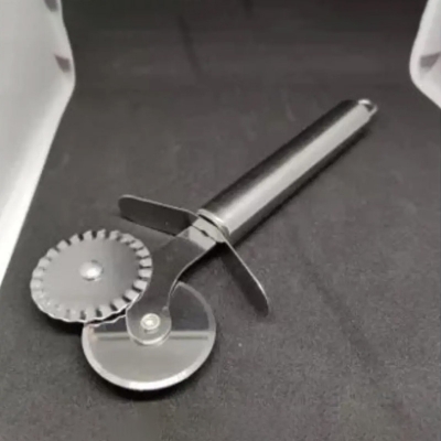 Picture of Stainless Steel Pizza Cutter 2 in 1 -Silver