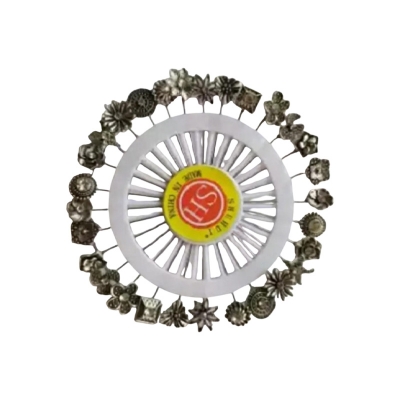 Picture of 5 Pieces Metal Hijab Pin for Women - Silver -Silver