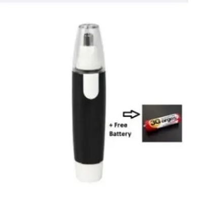 Picture of Nose Ear Hair Trimmer Stainless Steel Blade , Shaving And Unwanted Hair Removal Electric Trimmer - Trimmer - Trimmer For Men -Black