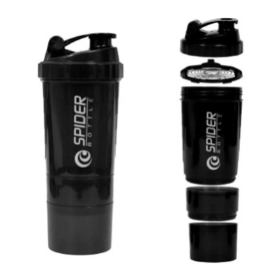 Picture of Water Bottle Creative GYM  Shaker Bottle Mixing Bottle Sports Fitness Shaker Sports -Multicolor