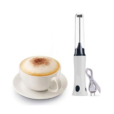 Picture of Rechargble Hand Liquid Mixer And Coffee Maker Juice Maker-White - Coffee Mixer -White