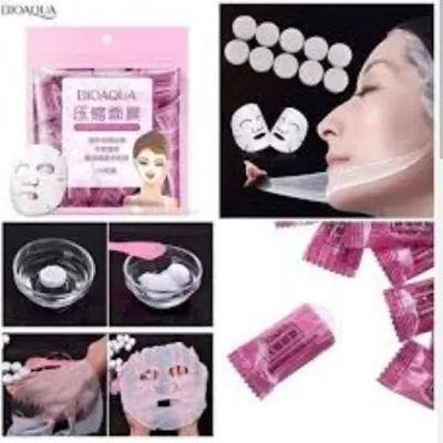 Picture of BIOAQUA Compressed Dry Sheet Mask (50pcs) -Face