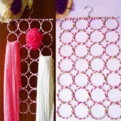 Picture of Hijab Hanger For Women (28 holes Hard Rings ) -Multicolor