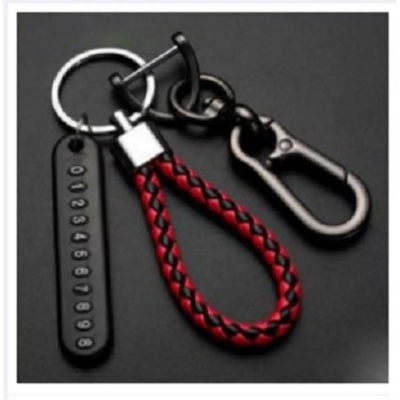 Picture of Phone Number  plate  key Holders For  Motorcycle , Bicycle , Car Auto Key Ring Anti-Lost Number Plate