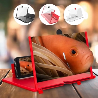 Picture of 3D Glass Magnifier Moobile Screen Amplifier Foldable -Multicolor