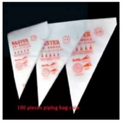 Picture of 100pcs Plastic Piping Bags Cake Cream Decorating