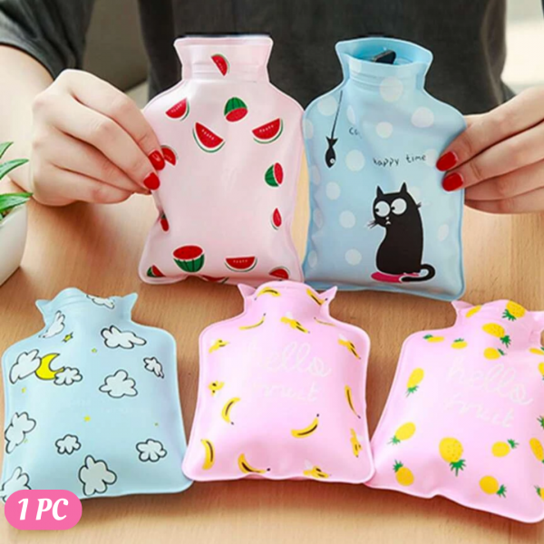Picture of 1pc Mini Hot Water Bag with Soft Cotton Mini - Multicolor