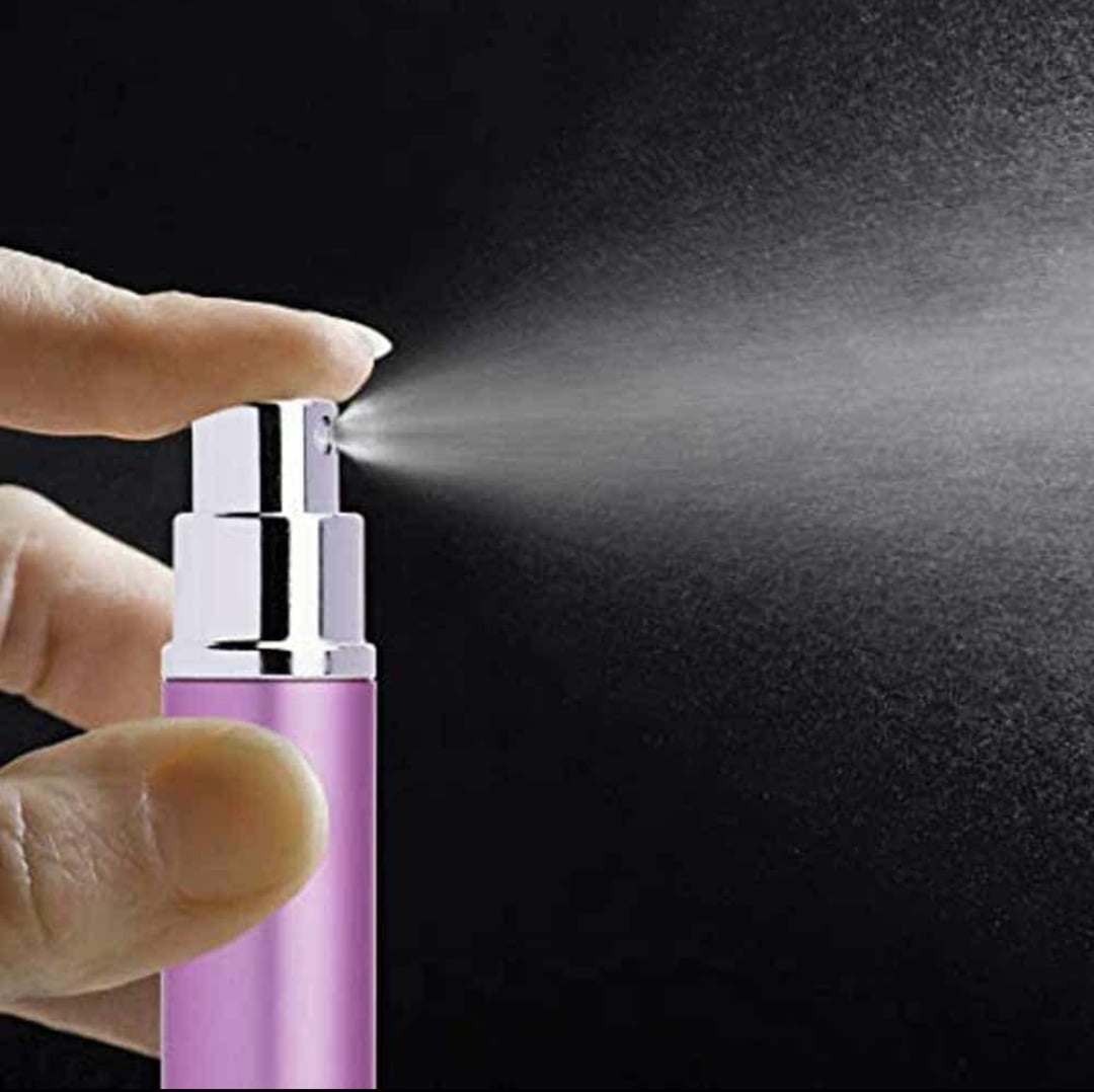 Picture of 5ml Portable Mini Refillable Perfume Bottle With Spray Scent Pump Empty Cosmetic Containers Spray Atomizer Bottle For Travel - Multicolor