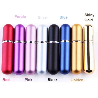 Picture of 5ml Portable Mini Refillable Perfume Bottle With Spray Scent Pump Empty Cosmetic Containers Spray Atomizer Bottle For Travel - Multicolor