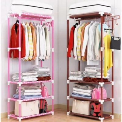 Picture of Stylish Fashion Coat Racks Multi Function Hanger Creative Home clothing store Portable - Multicolor