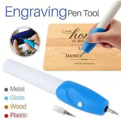Picture of 1pcs Permanent Engrave it Pen Metal Glass Plastic Wood Engraver Battery operated